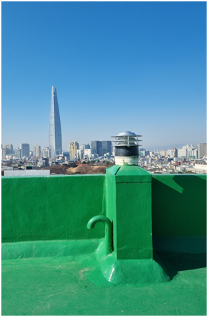  [잠실닥트] 송파구 아파트 옥상 벤츄레타(흡출기) 교체 공사
