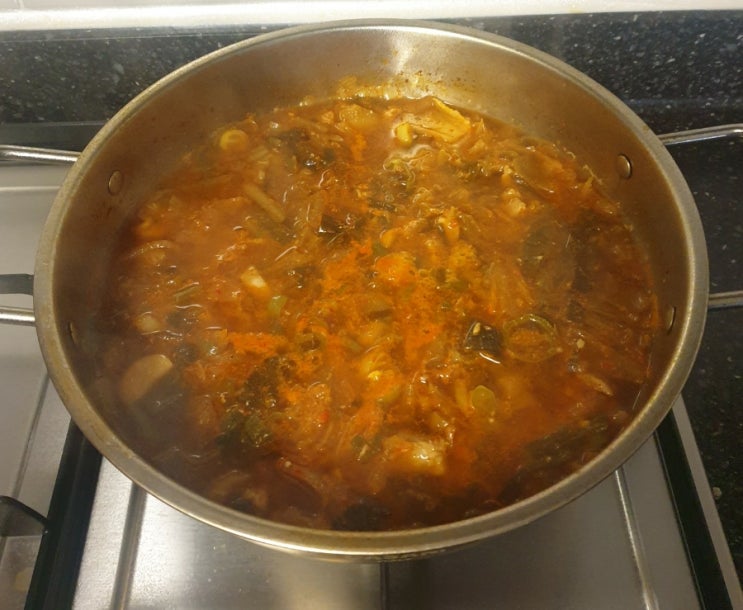 백종원 돼지고기 김치찌개 따라서 만들어 보기(성공률100%비법)(백종원의요리비책)(백종원선생님)(백선생님)(백파더)(백주부)(집요리)(내돈내산)