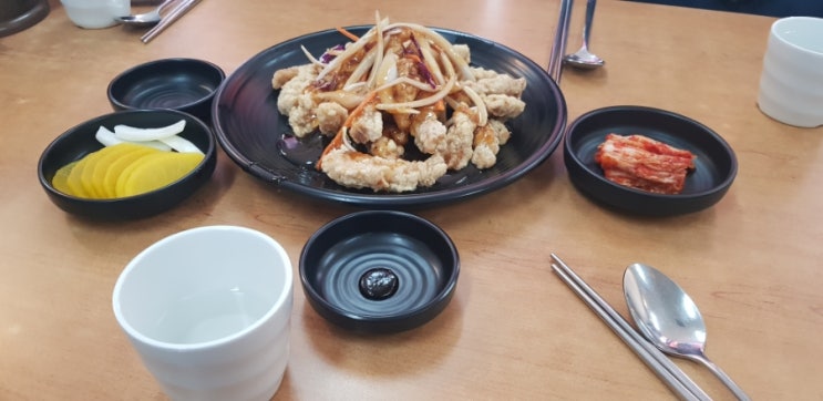안양 평촌 탕수육 차돌짬뽕 맛집 금강펜테리움 2층 중화요리 도림 식사