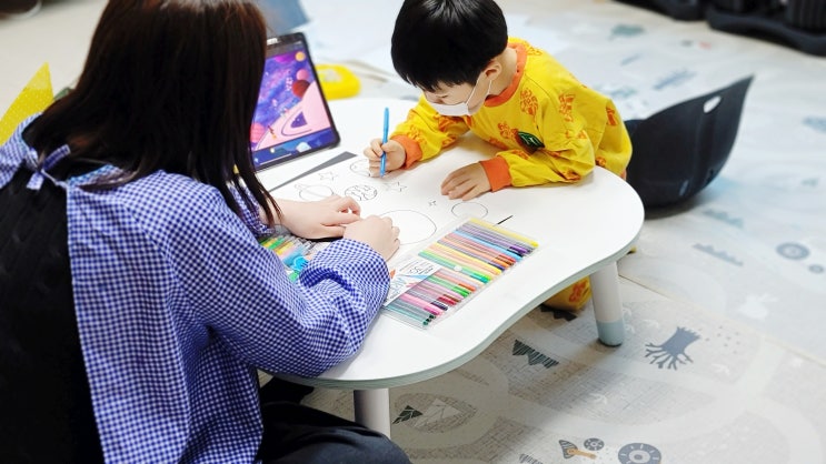  파주운정방문미술 위드아트 7세 아들이 정말 좋아해요