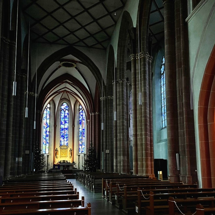  #220205 독일 여행 - 마인츠, St. Stephan's Church(The Chagall Windows)
