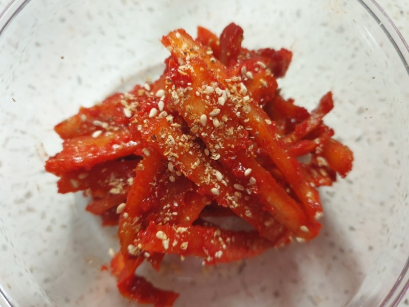 도라지 고추장장아찌