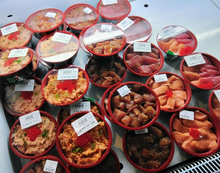  사이판 간편식 다양한 메뉴의 도시락맛집 히마와리