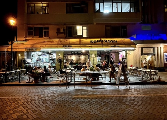  [홍콩 스탠리 서양식 아시안 식당] Spiaggia - 자리 장사로 먹고 사는 레스토랑