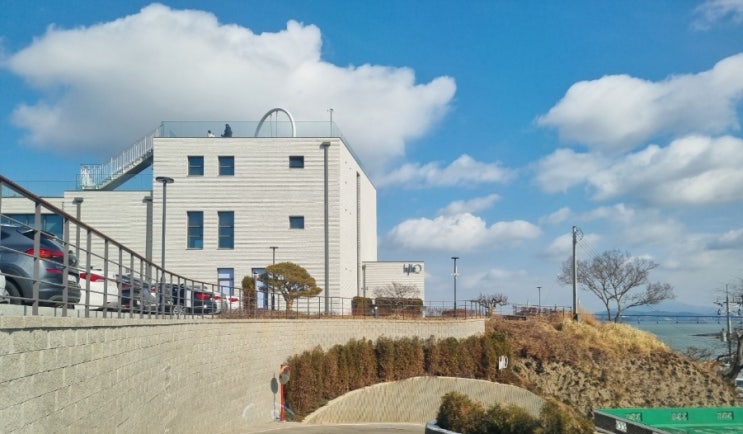  충남 보령 원산도 오션뷰 카페 바이더오