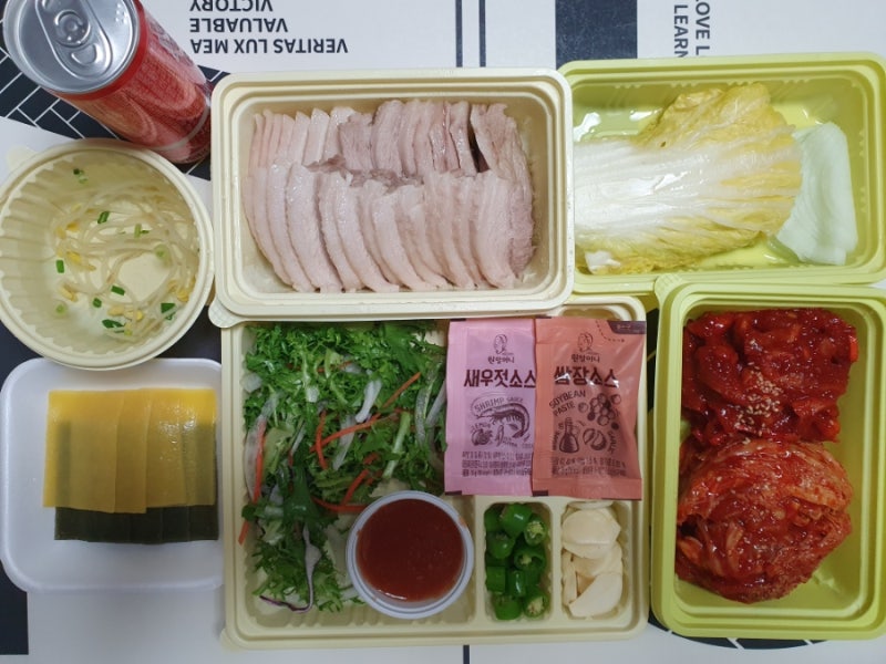 보쌈이 생각날때 순천 연향동 원할머니 보쌈 맛있습니다.