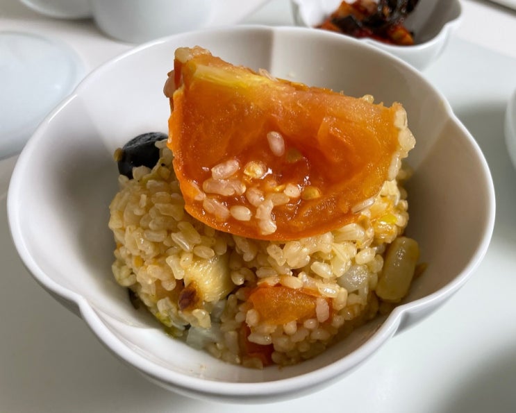 토마토솥밥 만들기 건강가득한 한끼식사