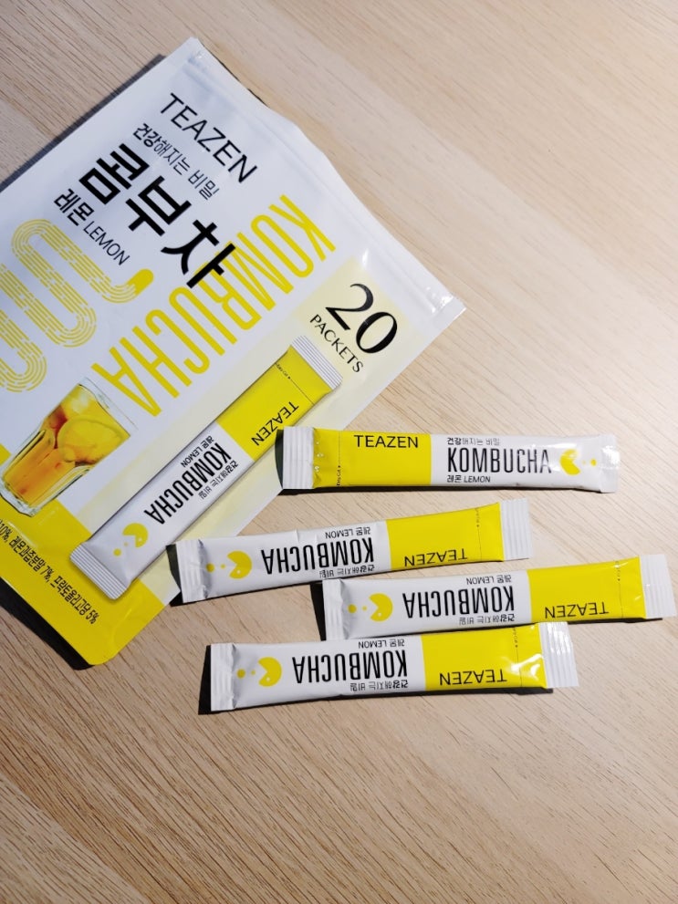  코스트코 콤부차 티젠 꼼부차 효능, 마시는 법, 레몬맛 후기