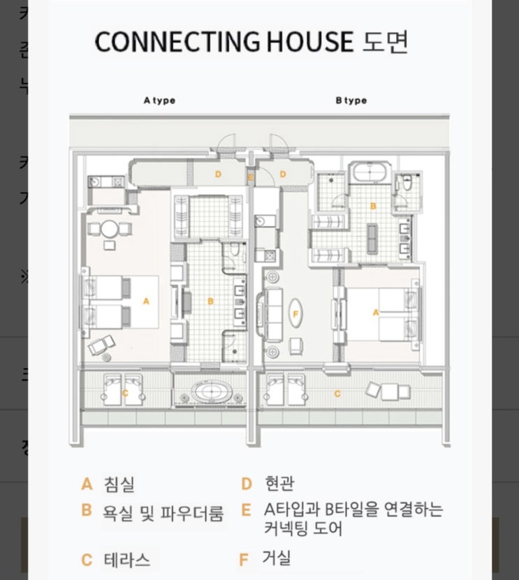  [아난티코브] 8인까지 가능한 객실, 커넥팅하우스
