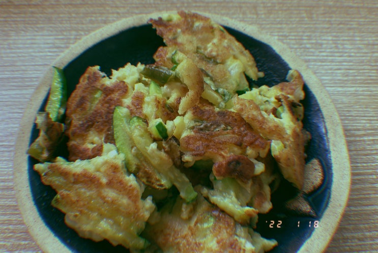  애호박전 young pumpkin pancake