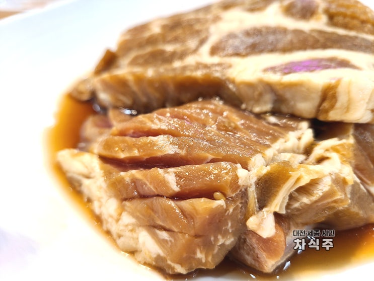  도룡동맛집 돼지갈비와 냉면이 맛있었던 다로갈비 엑스포점