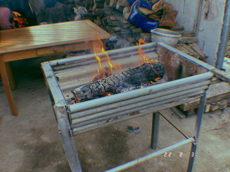 불판 만들기 Make a grill