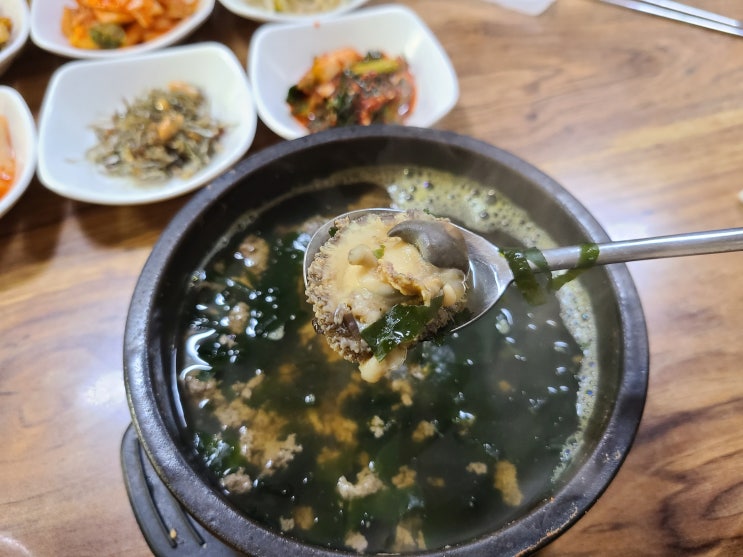  맨도롱해장국,  제주도의 특별한 맛 겡이국이 있는 서귀포 맛집 내돈내산 후기