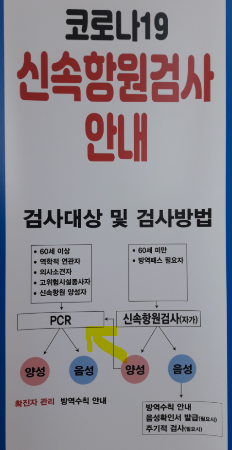  코로나19 신속항원검사 안내