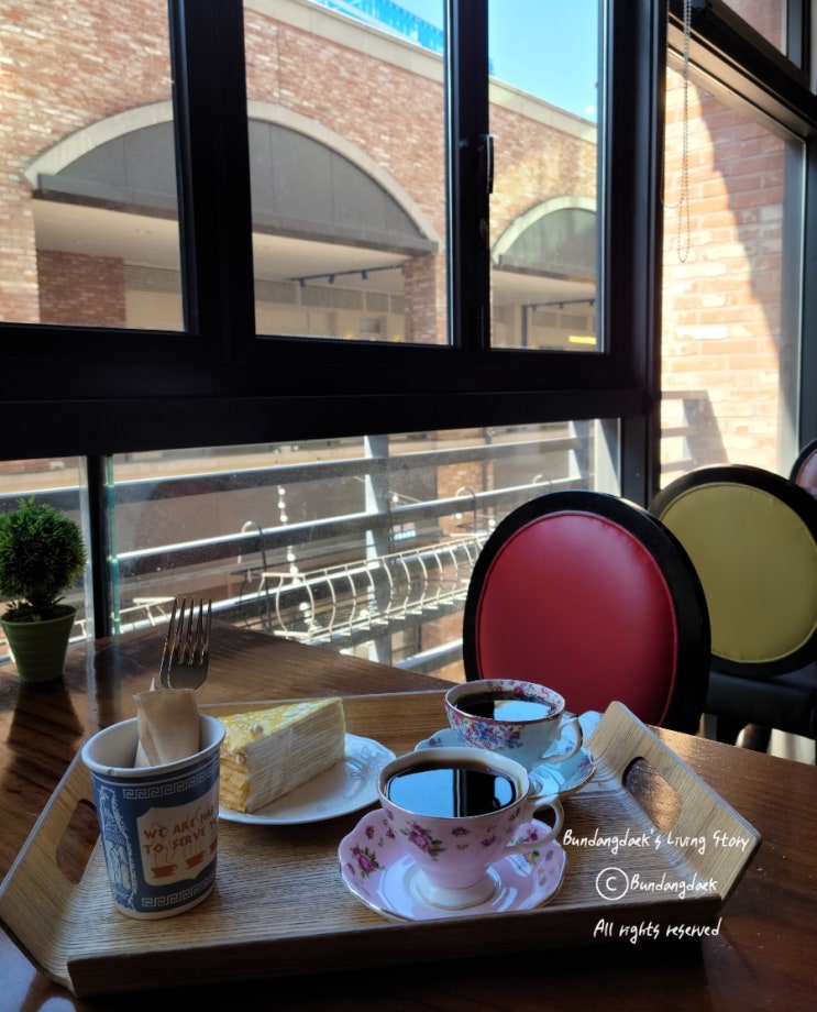 판교 아브뉴프랑 카페 | 핸드드립 커피 생각날 때 가는 곳, 분당 삼평동 커피미학
