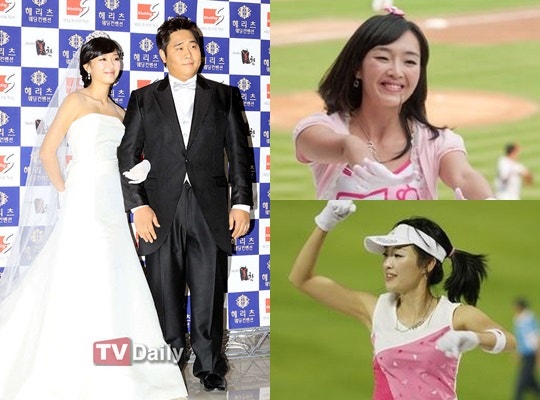 개그맨 문세윤 와이프 치어리더 김하나 결혼 아내 직업 자녀 학력 프로필 데뷔 동기로는 조....