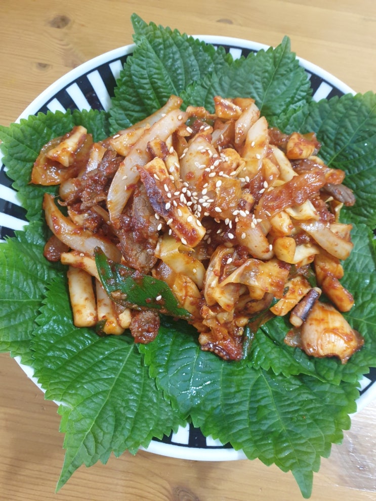  맘마미안 오종혁 엄마표 군산오징어볶음