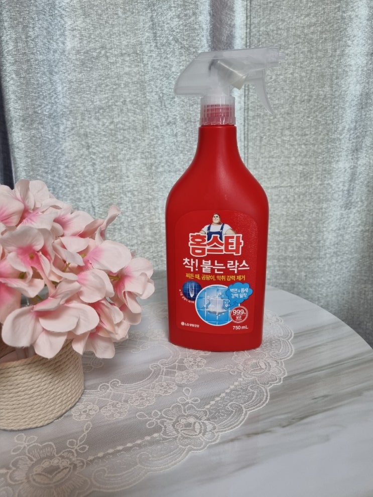 홈스타 착! 붙는 락스 베란다곰팡이 청소 후기