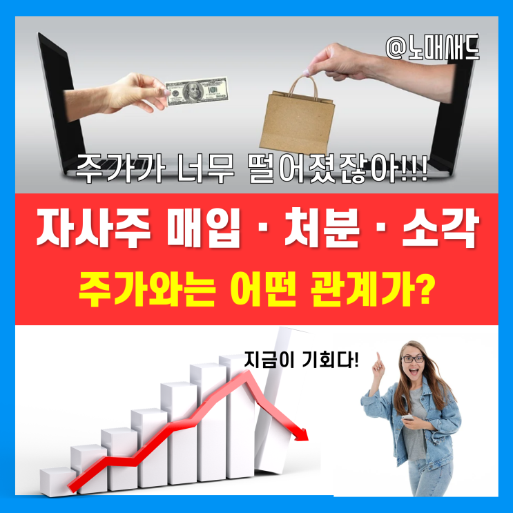 국내주식 기업 자사주매입 증가! 기업도 줍줍한다? 자사주 처분, 소각과 주가관계