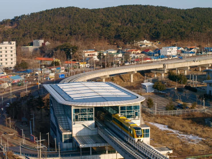 [20220206] 인천공항 자기부상열차 (용유하늘전망대)