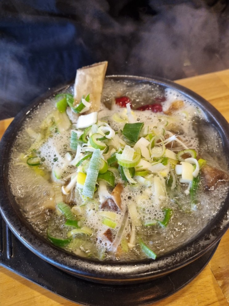 진미회관 육회회빔밥과 왕갈비탕, 통영시맛집