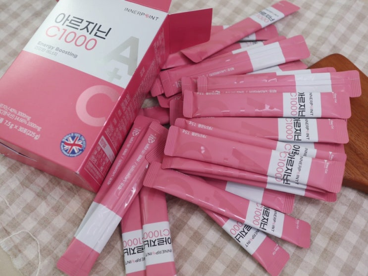  아르지닌 추천 이너포인트 아르지닌 C1000 후기