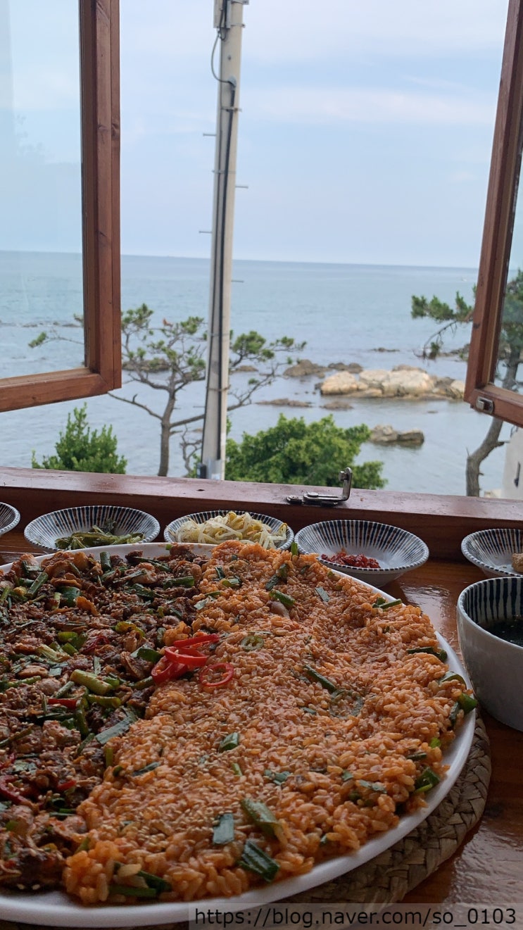  [부산/기장] 기장 일광 기가 막힌 오션뷰 꼬막비빔밥맛집 "바릇식당"