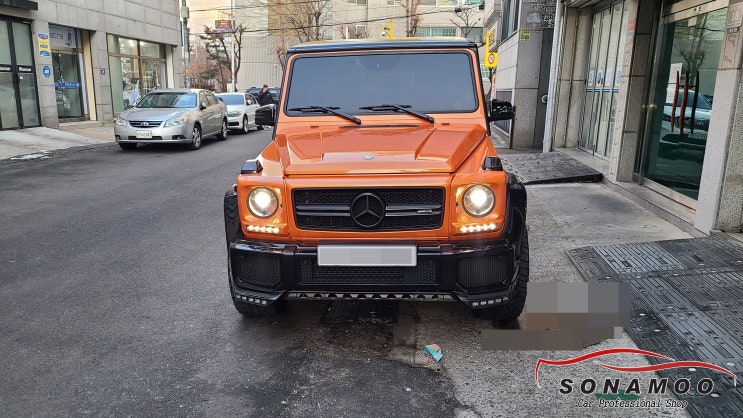  인천 벤츠 G바겐 안드로이드 M2C-200A아틀란 장착