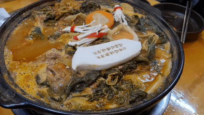 [광주] 신창동 감자탕 맛집 ' 숙성된 감자탕 ' 후기