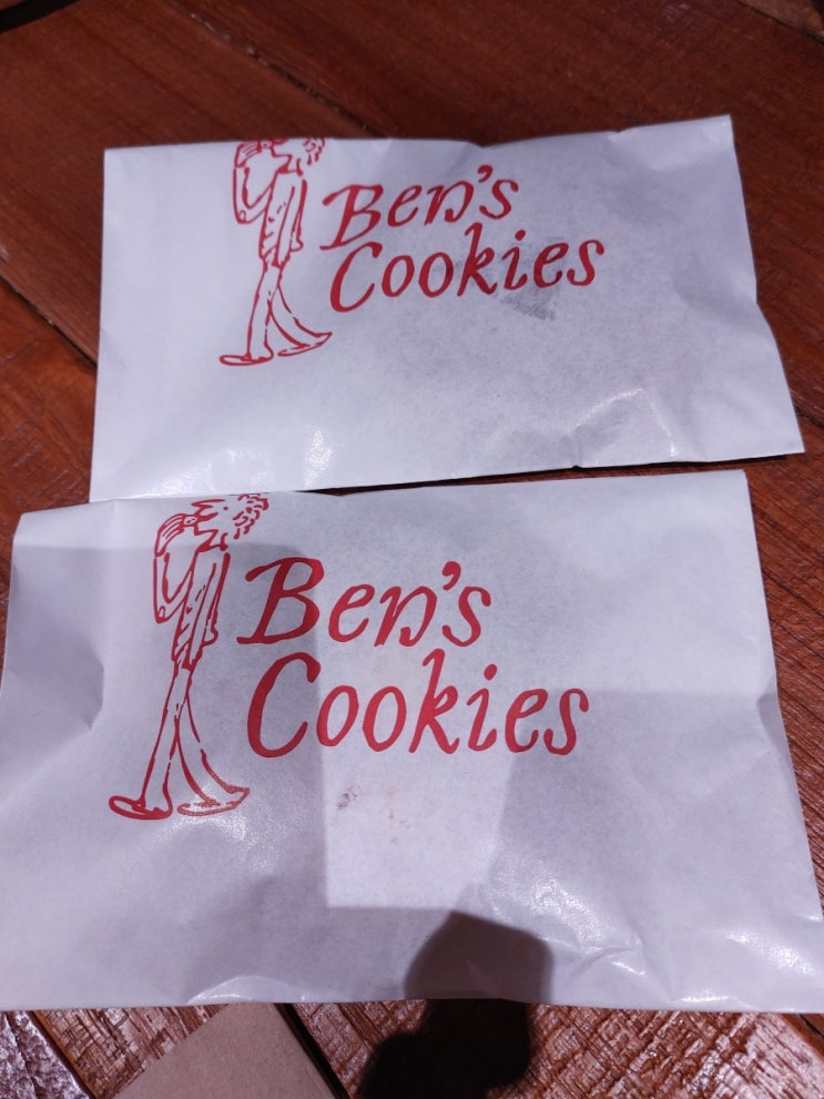 [광화문 D타워점] 벤스쿠키 Ben's cookies