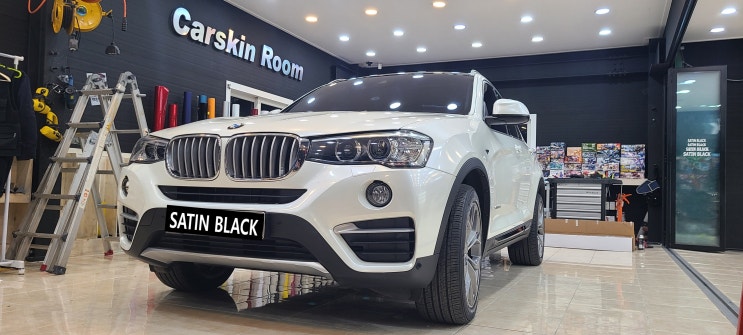  동탄전체랩핑 BMW X4 세련미를 더하다!!