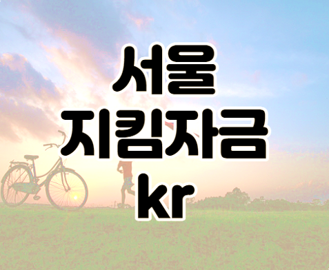 서울지킴자금kr 서울시 임차 소상공인 지원금 100만원 신청하기 서울지킴자금kr 서울시 임차 소상공인 지원금 100만원 신청하기