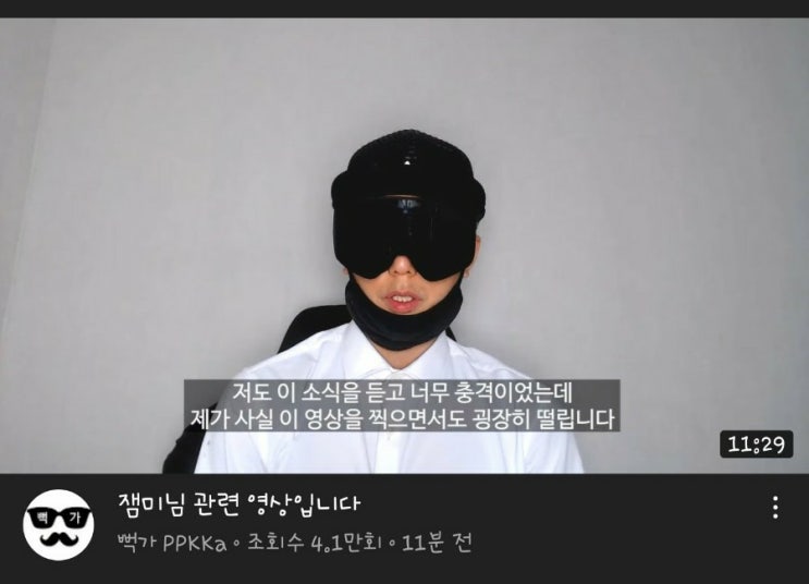  잼미 괴롭힌 남자들 역겨움 조용히 도태되기나 할 것이지 / 뻑가 유튜브 신고 부탁드립니다
