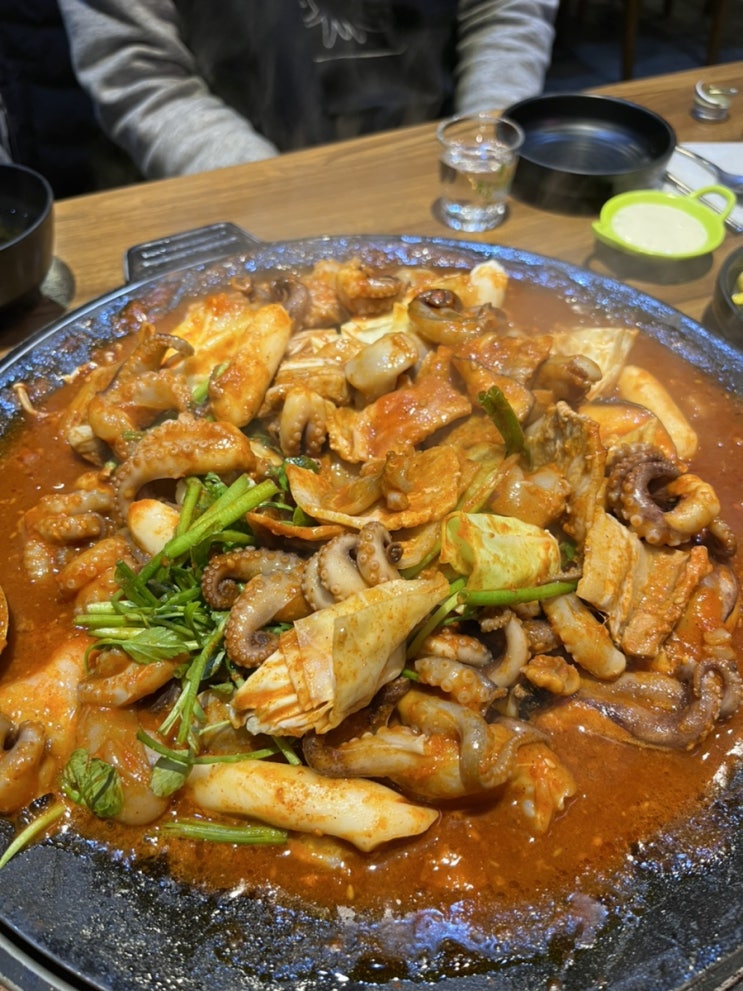  광명 쭈꾸미 맛집 웅이네 철판쭈꾸미 : 예상치 못한 완죤 맛집