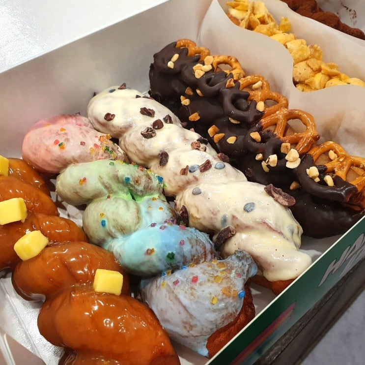  송도 트리플스트리스 맛집, 이색 꽈배기 - 꽈페 송도점