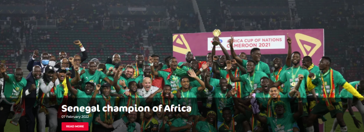세네갈,아프리카 네이션스컵 사상 첫 우승,승부차기혈투로 이집트에 승리,리버풀매치에서 사디오 마네가 웃었다