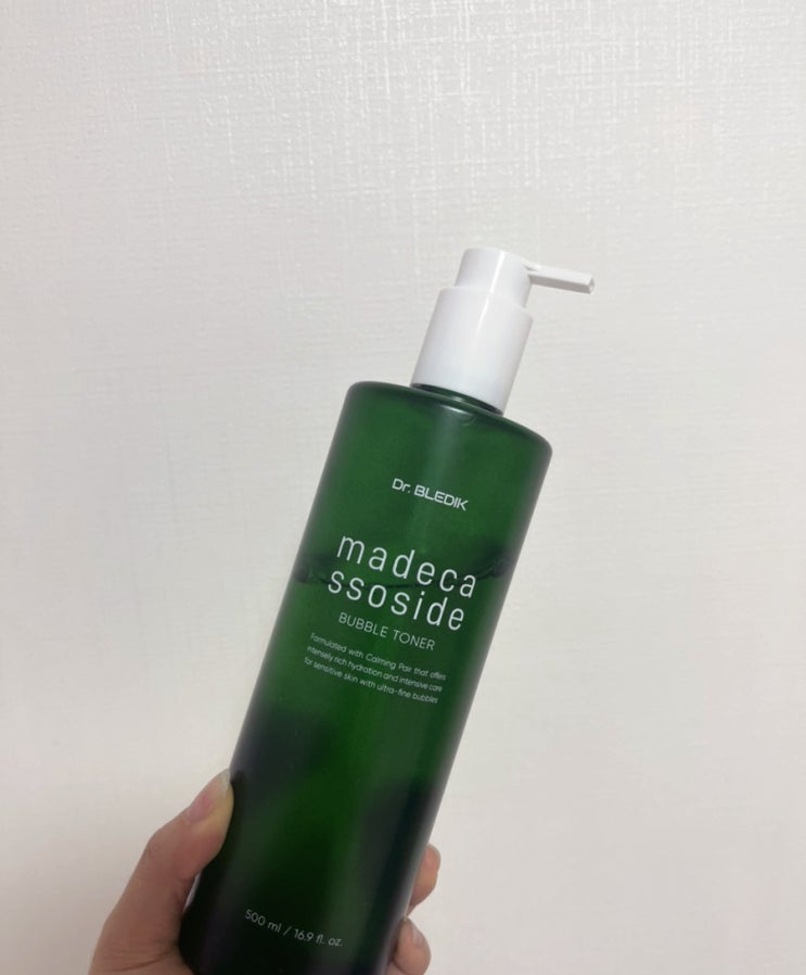  진정효과 트러블에좋은 닥터블레딕 마데카소사이드 버블토너 내돈내산후기 :)