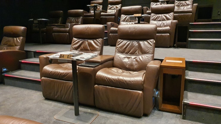  용산 cgv 골드클래스, 누워서 영화관람한 후기