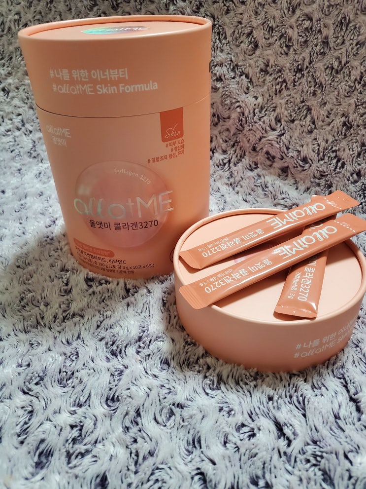  【종근당건강】 올앳미 태연 콜라겐3270 & 비타민C도 함께 챙기는 콜라겐 / 나를 위한 이너뷰티
