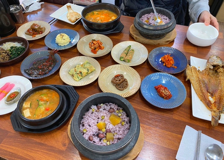  진해 용원 한정식 석정한정식 보리굴비와 청국장 맛집 추천