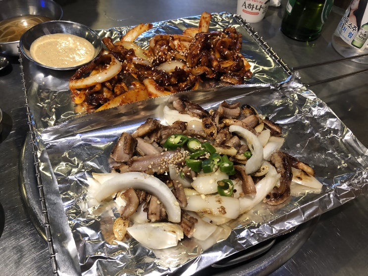  녹번역, 녹번동 맛집, 꼼장어집, 찐 단골 리뷰<녹번꼼장어> 소금 꼼장어, 양념 꼼장어, 세세리(닭목살)