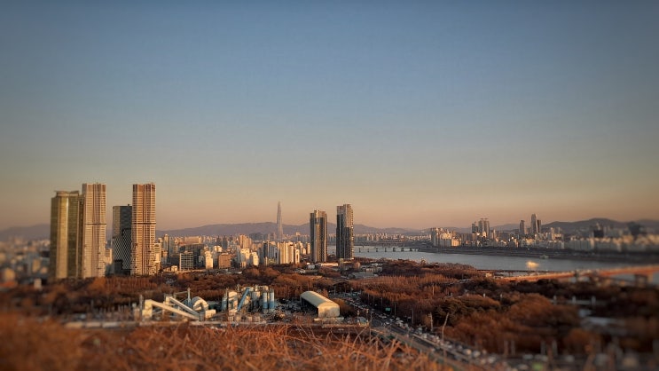  서울 가볼만한 곳 추천, 해 질 무렵 응봉산