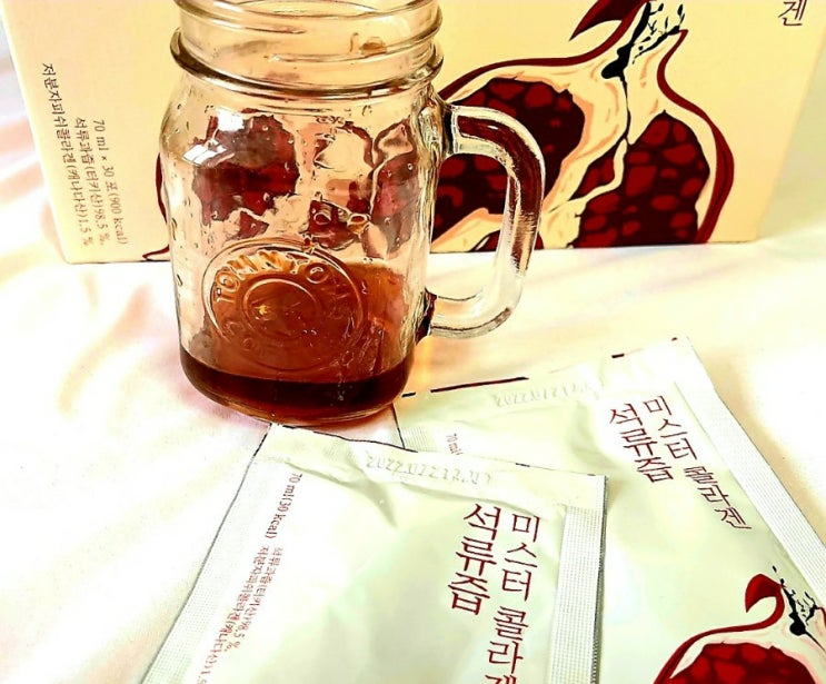  마시는 콜라겐 미스터네이처 석류즙