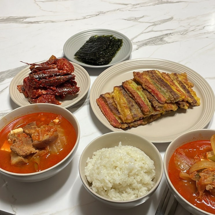  신혼밥상/ 일주일 데일리/ 일상블로그/ 요리사남편