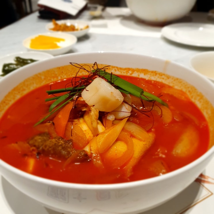  제주 신화월드서머셋 중식당 성화정 | 삼선짬뽕 XO볶음밥 신한카드할인혜택까지