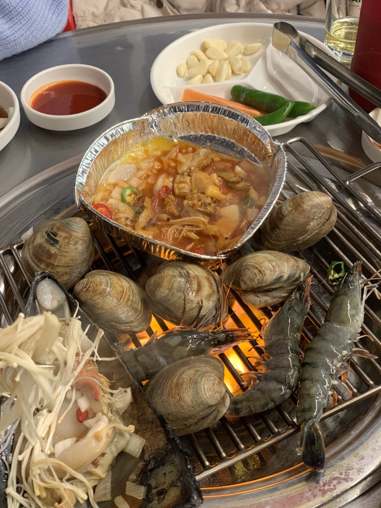  부산 해운대 청사포 조개구이 수민이네 다녀왔어요