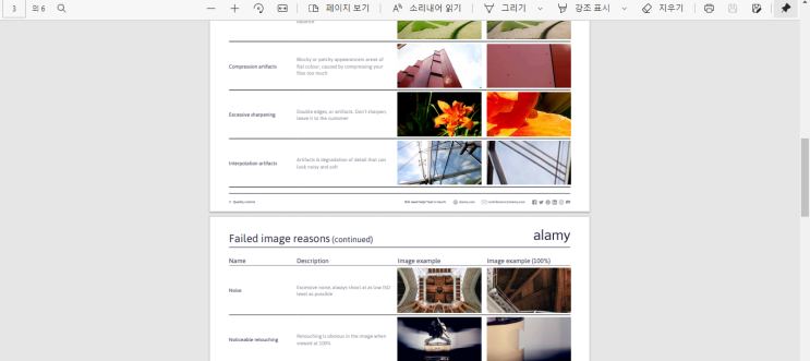  해외 스톡사진 시작하기 - Alamy 판매자 가입 결과