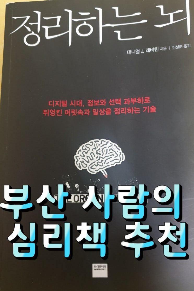  심리 책 독서 ] 정리하는 뇌 초딩 버전 글쓰기 많은 지적 부탁함다