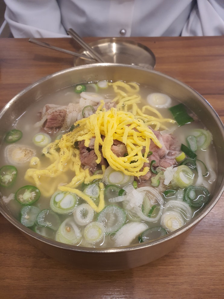  인스타맛집 평이담백뼈칼국수 방이점 찐맛집 인정
