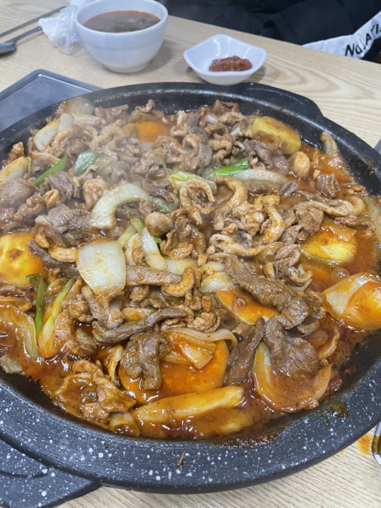  반송 해운대 오리불고기 맛집 샘천오리탕